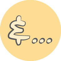 much-more illustration of an ampersand and three dots